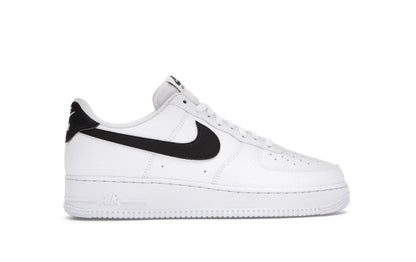 Nike Air Force 1 Low '07 White Black Peppled Leather